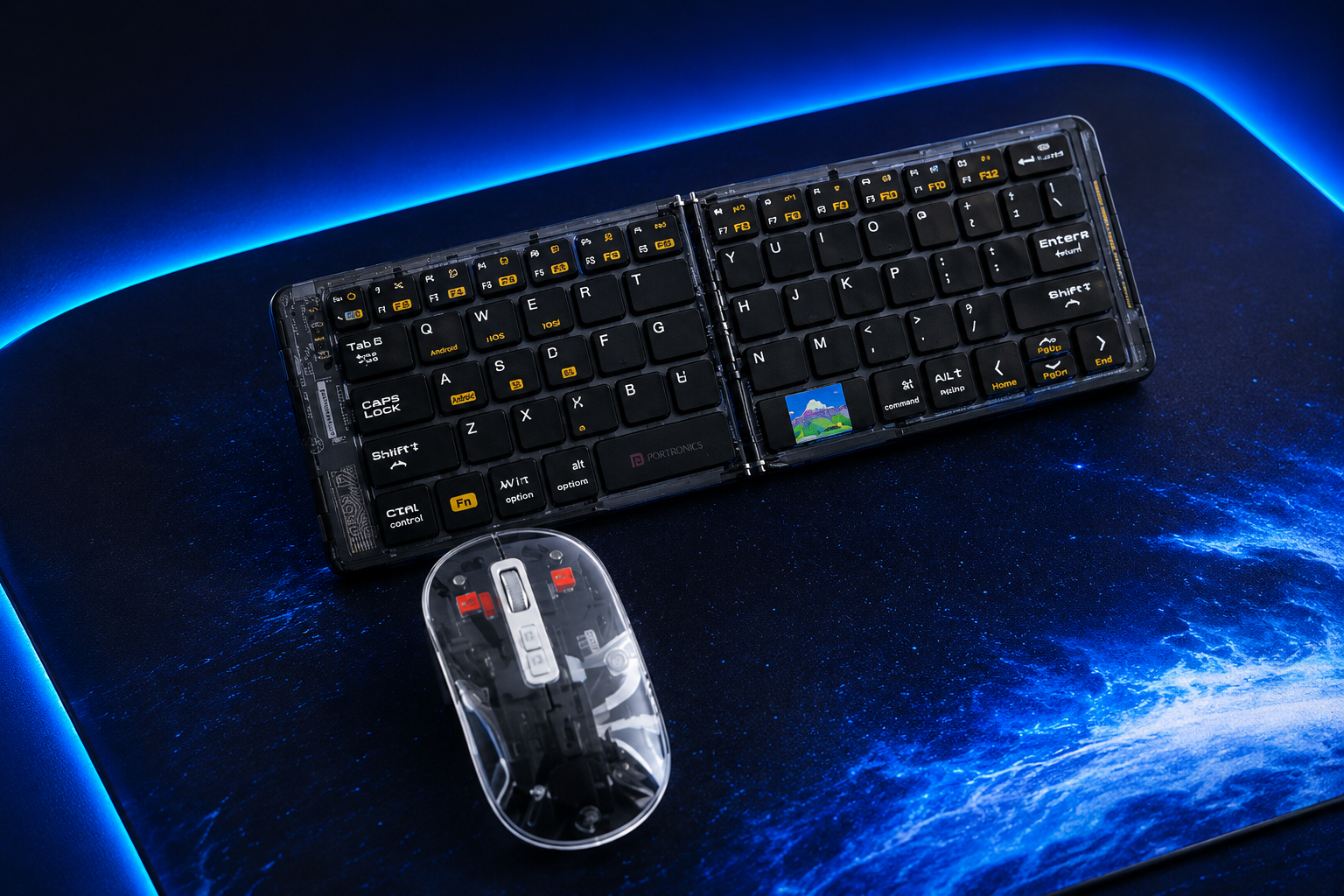 Wireless keyboard and mouse